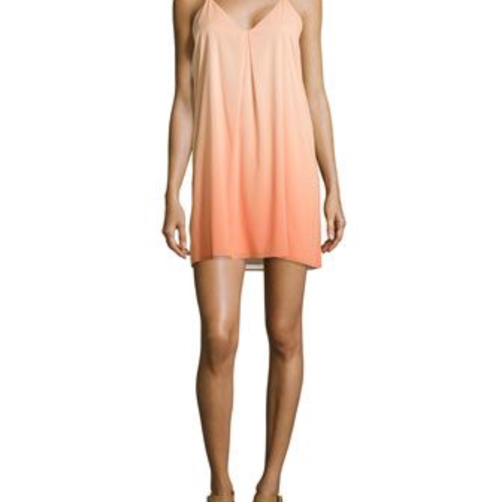 Alice & Olivia Fierra Ombre Racerback Dress